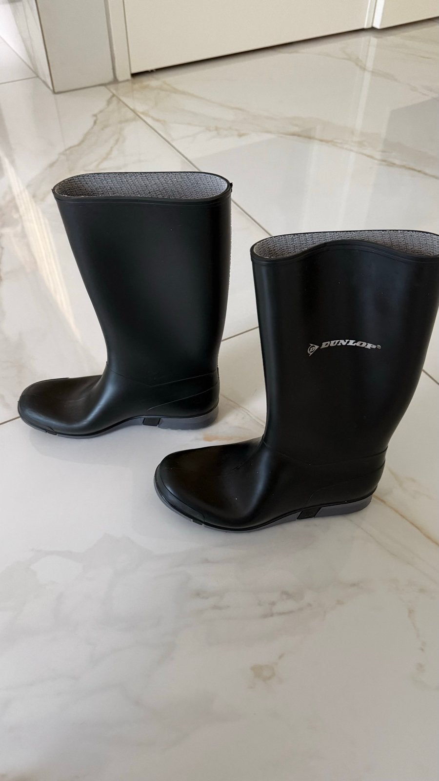 Dunlop regenlaarzen maat 38 donkergroen, Ophalen, Nieuw, Zwart, Regenlaarzen