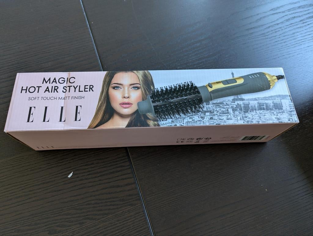 ELLE Magic Hot Air Styler - Föhnborstel, Ophalen, Zo goed als nieuw, Föhn of Haardroger