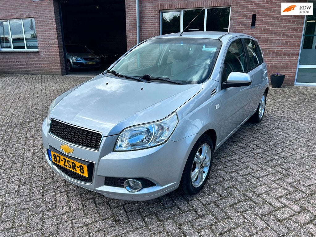 Chevrolet Aveo 1.4 16V LS // Airco // Nieuwe APK, Auto's, Chevrolet, Bedrijf, Te koop, Aveo, ABS, Airbags, Airconditioning, Centrale vergrendeling