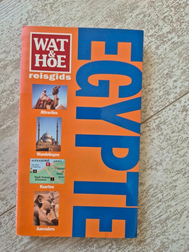 Wat en Hoe Reisgids Egypte, Afrika, Ophalen of Verzenden, Zo goed als nieuw, Reisgids of -boek