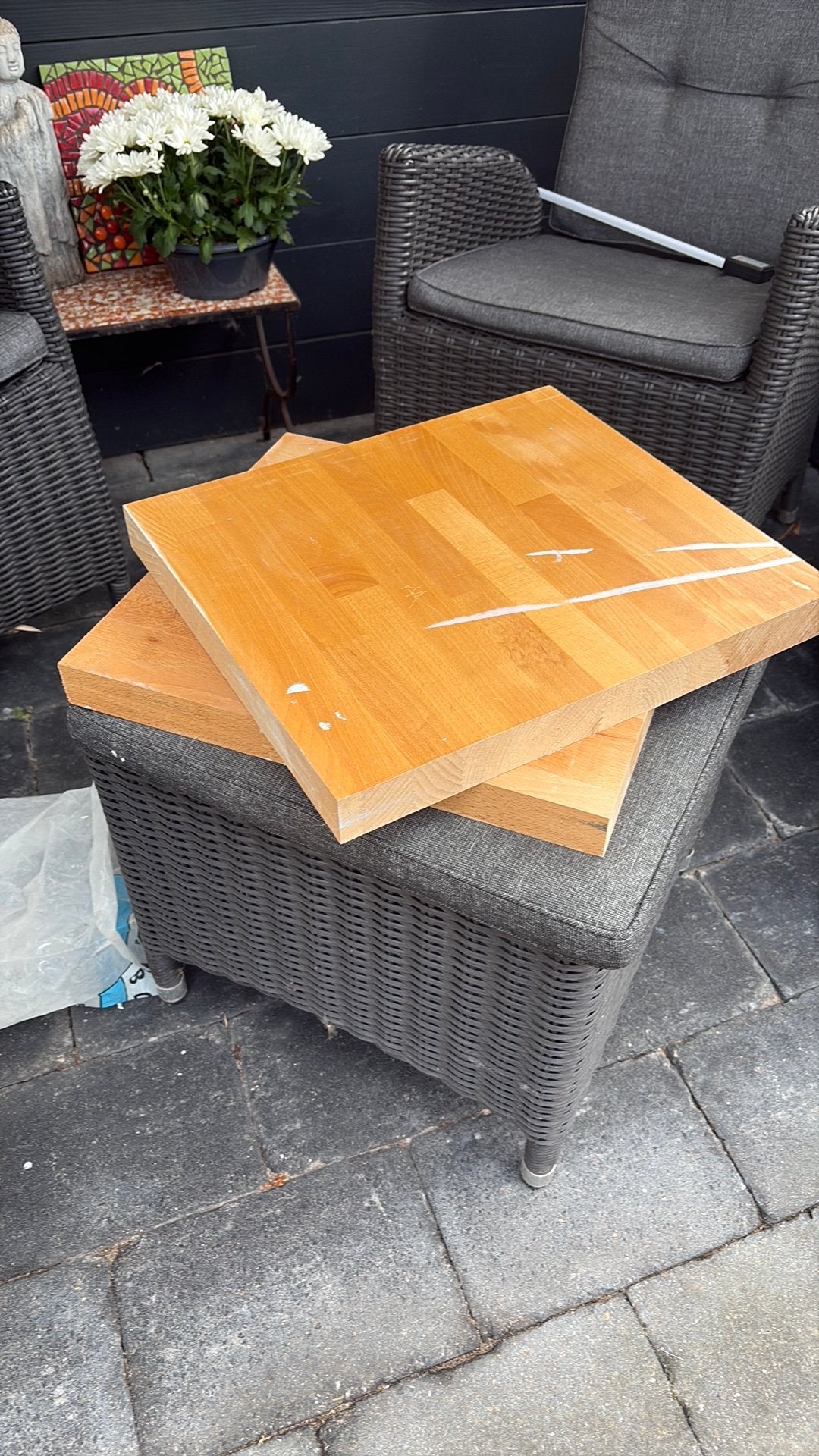 Houten planken - Beuken - Diverse afmetingen, Doe-het-zelf en Verbouw, Hout en Planken, Ophalen, Gebruikt, Plank, 50 mm of meer