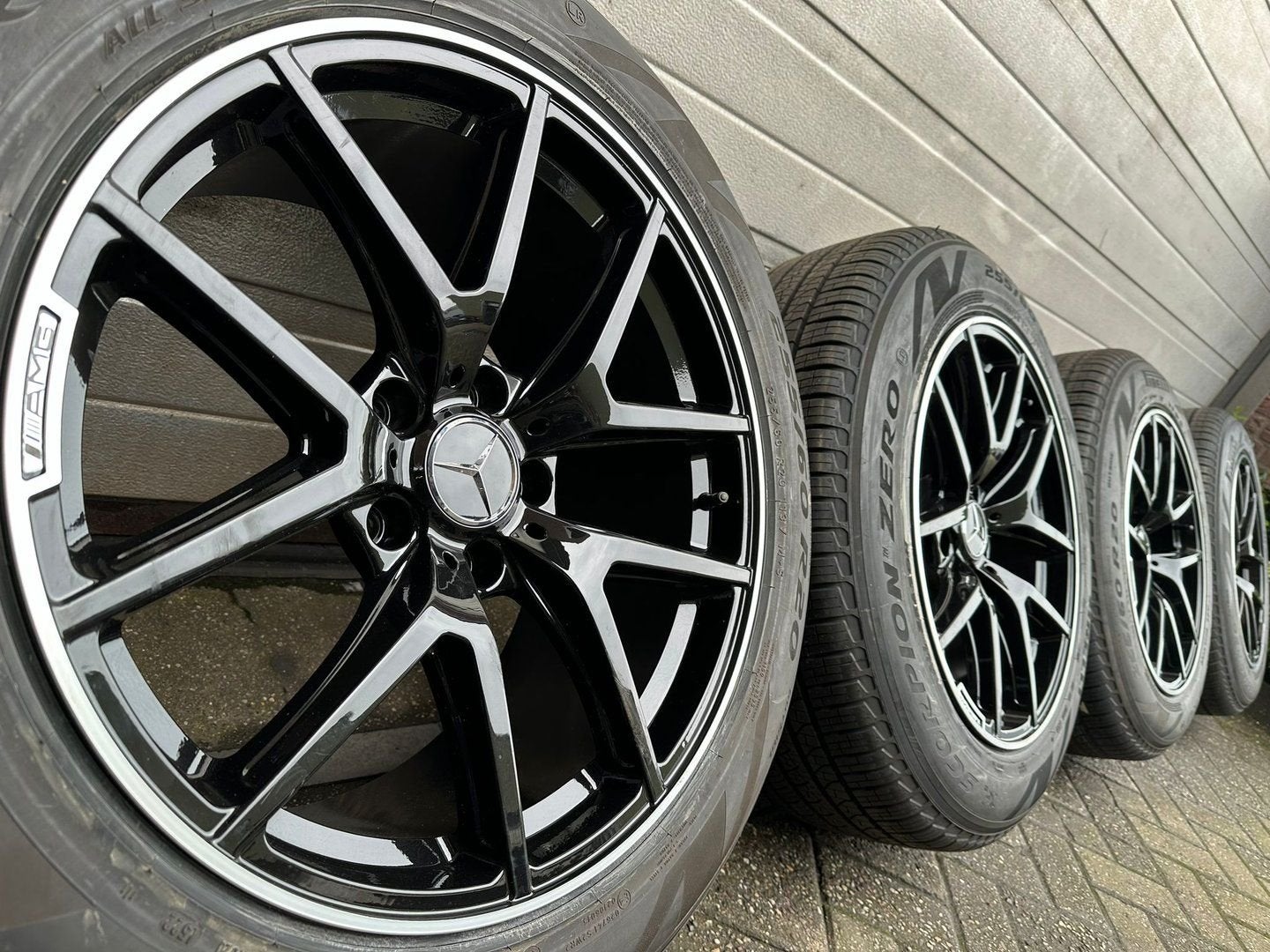 20 Mercedes G klasse G500 G63 G55 G65 AMG W460 W463 velgen, 255 mm, -, -, Banden en Velgen