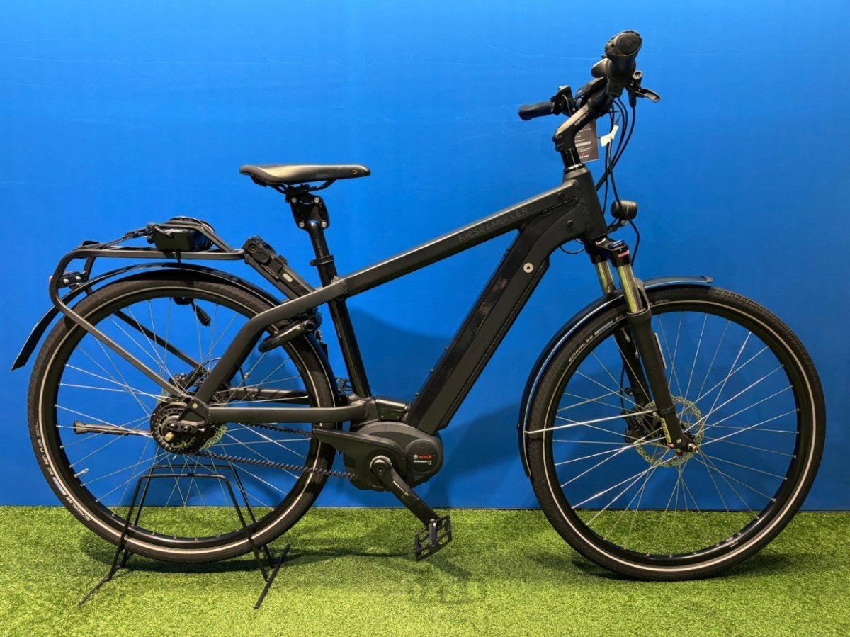 Riese & Müller Charger vario Heren Black Matt 49cm, Gebruikt, -, -, 47 tot 51 cm