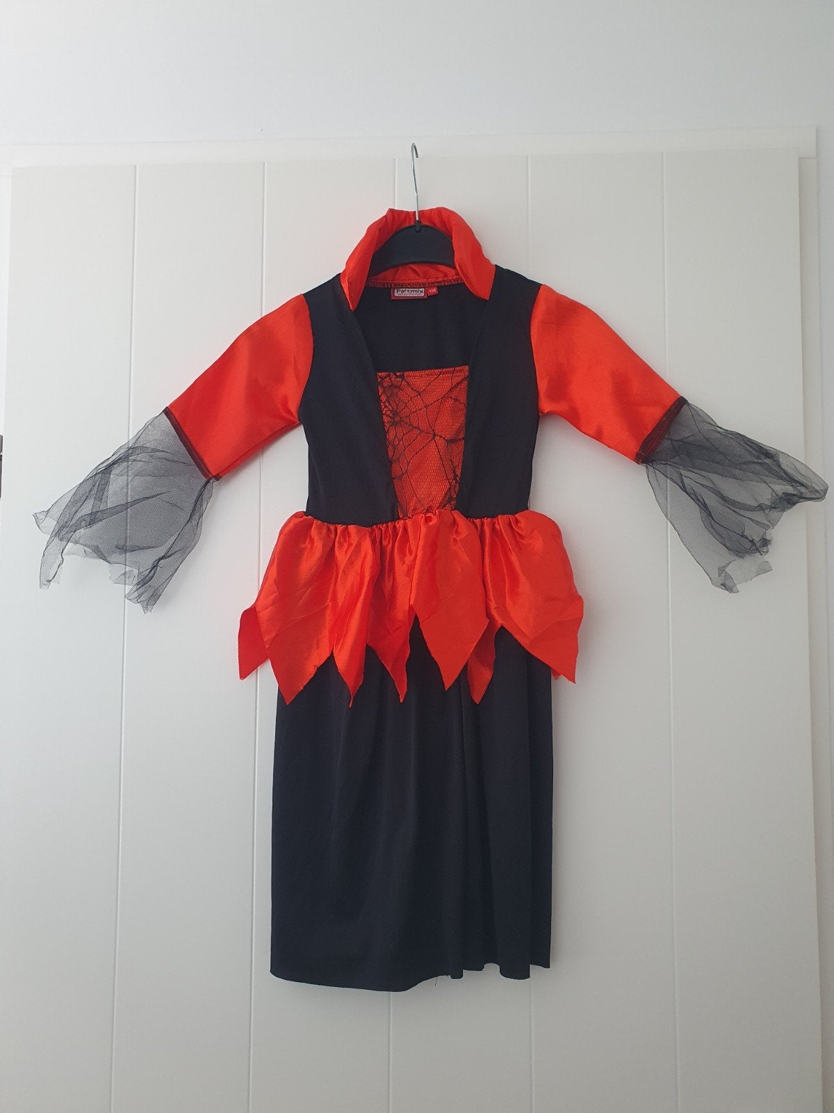 Halloween jurk maat 116., Ophalen of Verzenden, Zo goed als nieuw, 110 t/m 116, Meisje