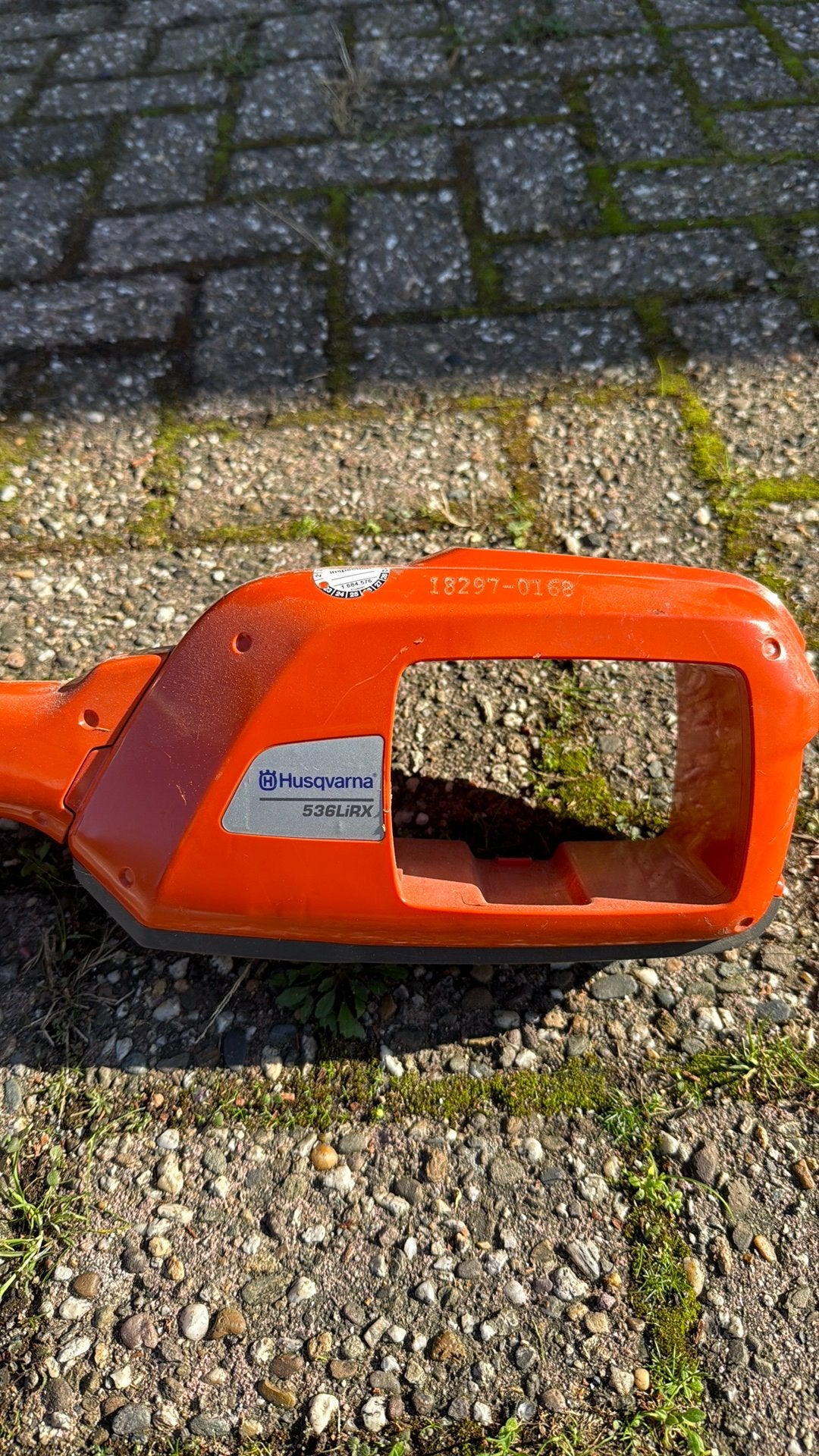 Husqvarna 536LiRX, Tuin en Terras, Ophalen, Gebruikt, Accu, Husquarna