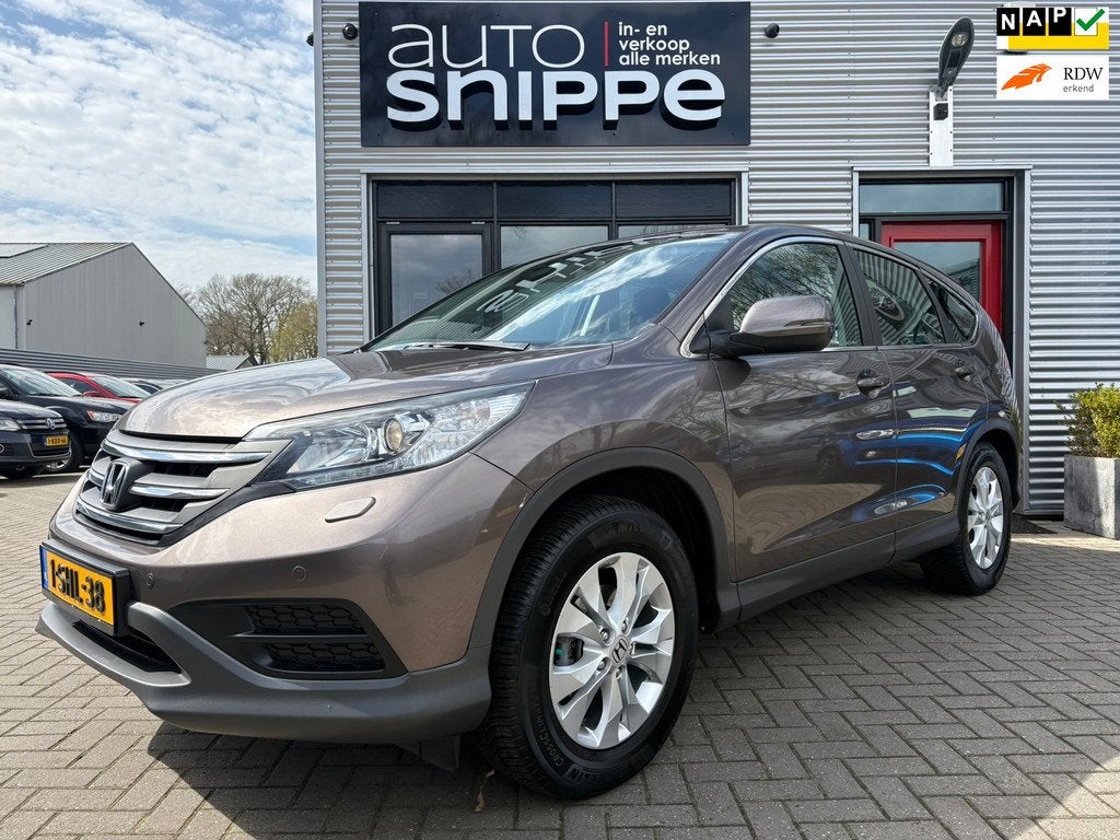 Honda CR-V 2.0 Comfort -CLIMA-CRUISE-STOELVERWARMING-TREKHAA, Voorwielaandrijving, Euro 5, Gebruikt, Zwart