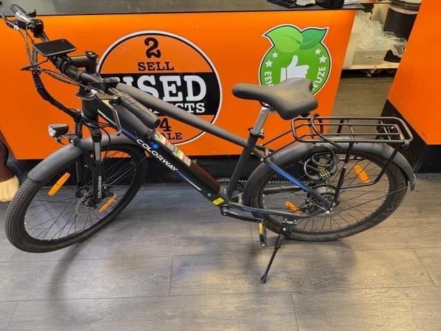 Colorway BK7M Elektrische Herenfiets | Compleet met lader, Fietsen en Brommers, Elektrische fietsen, Overige merken, Minder dan 30 km per accu