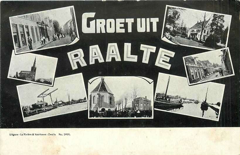 380-794-029 Raalte, Verzenden, Voor 1920, Overijssel