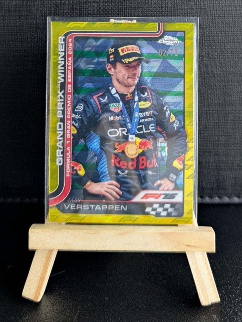 2025 topps  f1 Max Verstappen /75, Hobby en Vrije tijd, Stickers en Plaatjes, Ophalen of Verzenden, Zo goed als nieuw, Plaatje