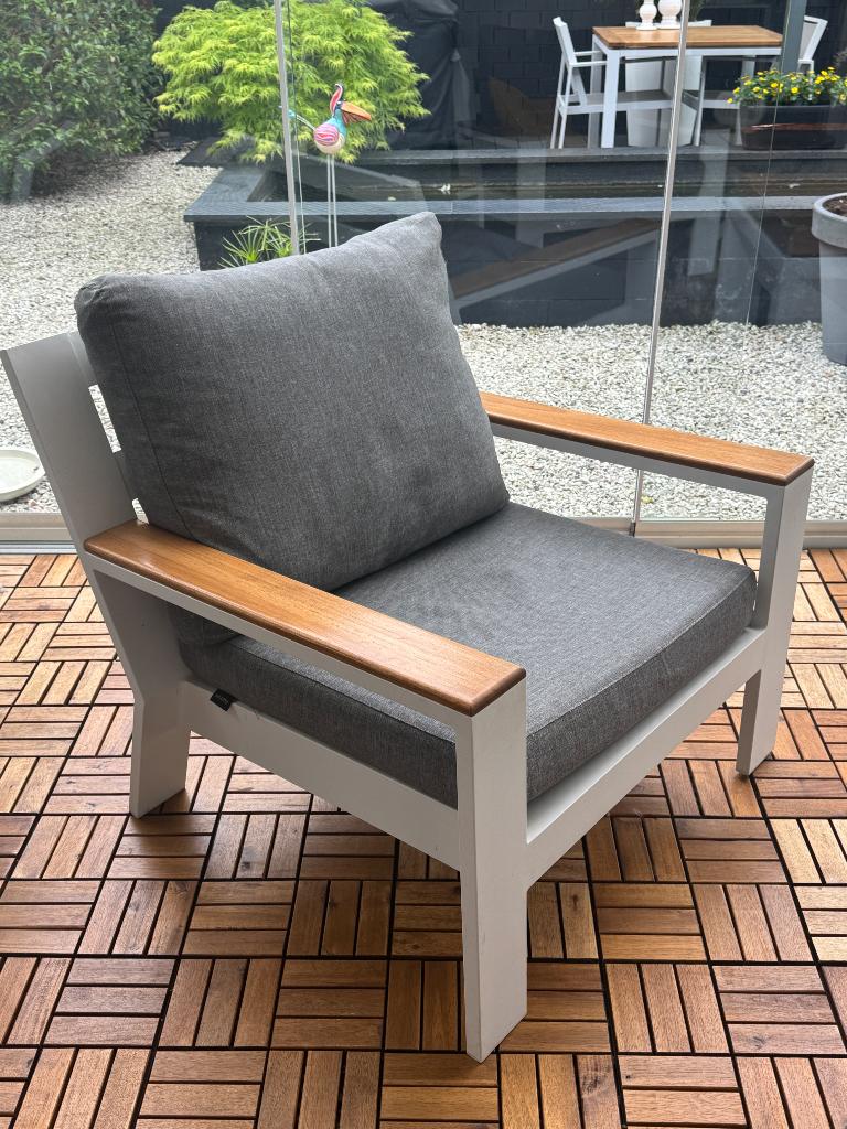 Tuinstoelen, Tuin en Terras, Tuinstoelen, Gebruikt, Aluminium, Ophalen