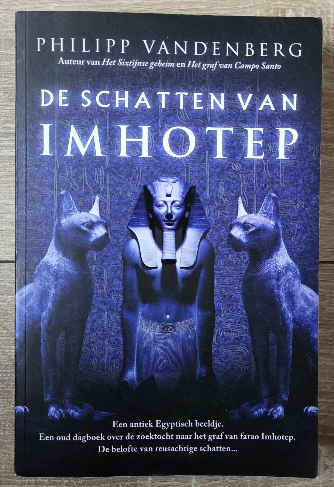 Philipp Vandenberg - De schatten van Imhotep, Ophalen of Verzenden, Zo goed als nieuw, P. Vandenberg