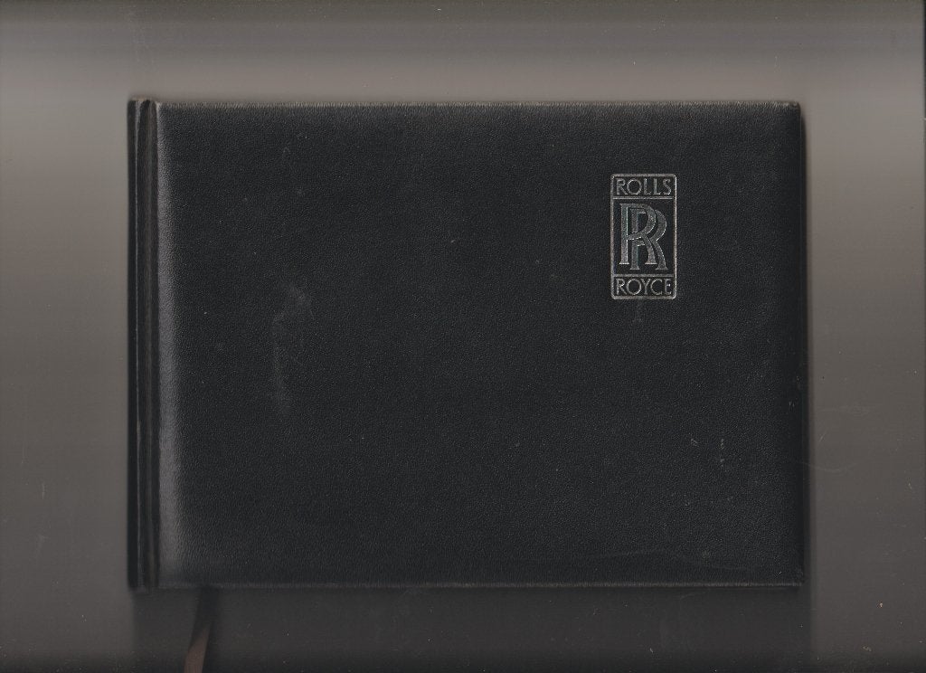 Rolls-Royce Silver Spirit II Owner,s Handbook  1991, Auto diversen, Ophalen of Verzenden
