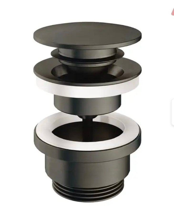 Hotbath Cobber Clickplug Clickwaste P710Verouderd IJzer, Doe-het-zelf en Verbouw, Sanitair, Ophalen of Verzenden, Nieuw, Wastafel