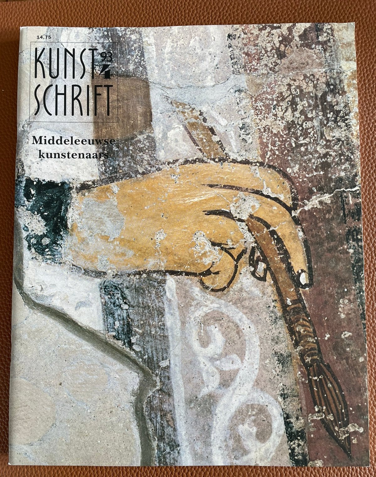Kunstschrift 1993 nr 4 Middeleeuwse kunstenaars, Ophalen of Verzenden