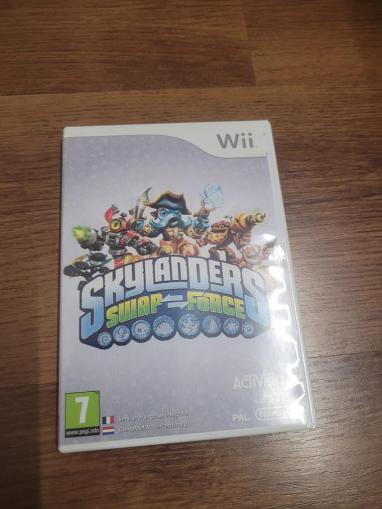 Skylanders Swap Force Wii - Werkende game zonder toebehoren, Avontuur en Actie, 2 spelers, Ophalen of Verzenden, Zo goed als nieuw