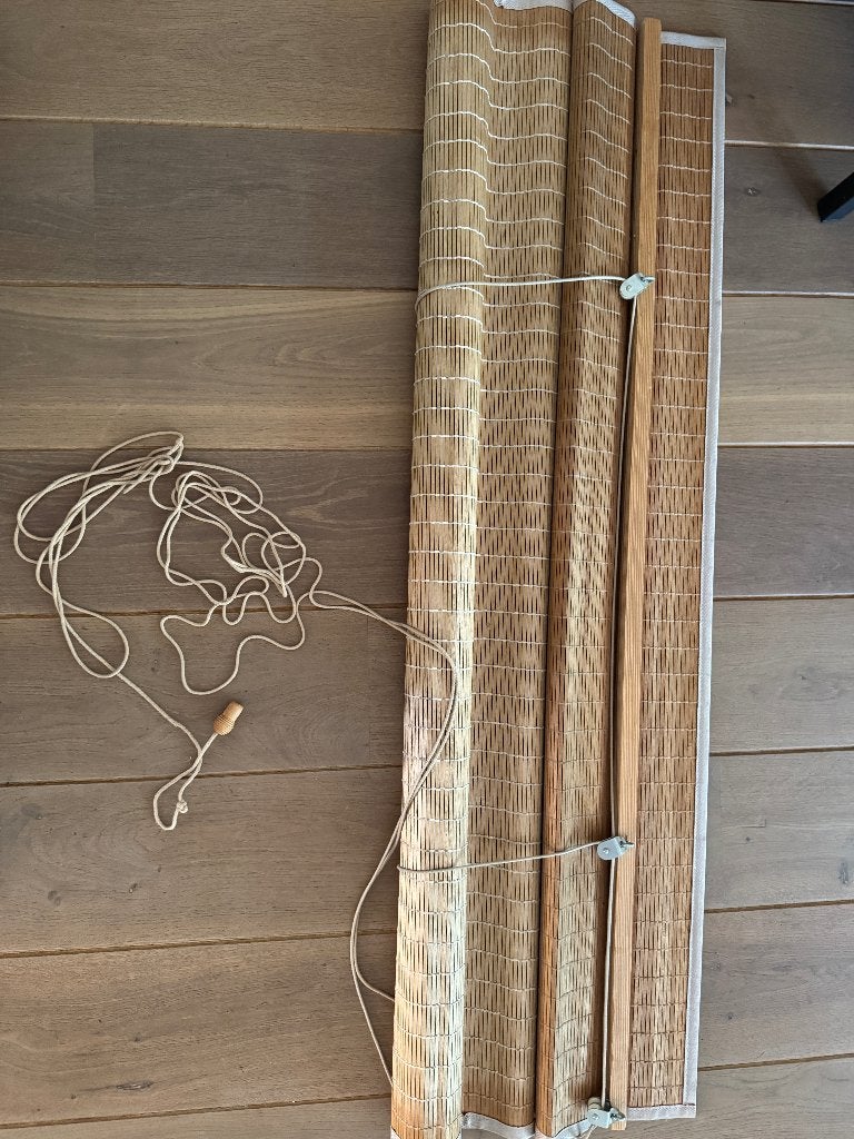 Houten shutter, Ophalen, 200 cm, Gebruikt, Overige merken