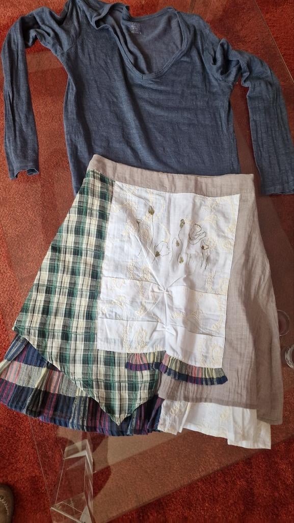 Pauw linnen/zijde maat 3, Kleding | Dames, Ophalen of Verzenden, Zo goed als nieuw, Maat 38/40 (M), Korte mouw