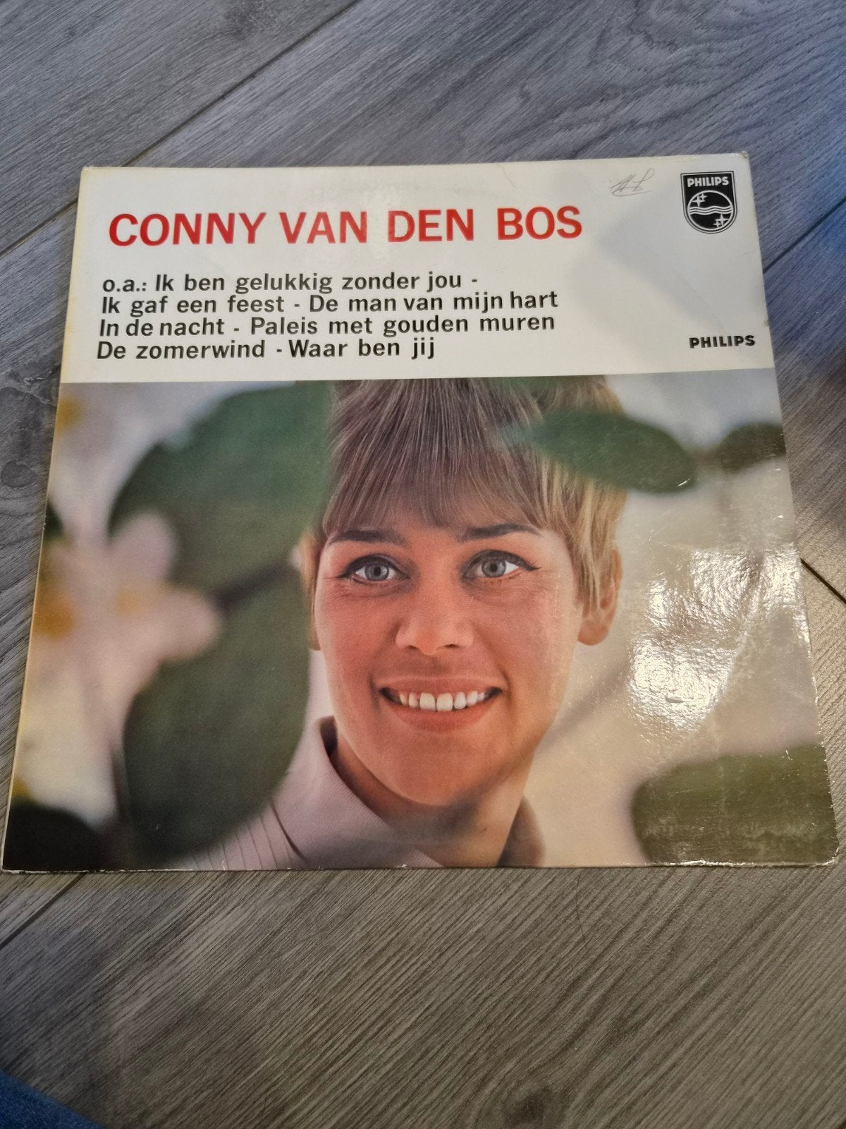 Conny van den bos Lp, Ophalen of Verzenden, Gebruikt, 12 inch, Levenslied of Smartlap