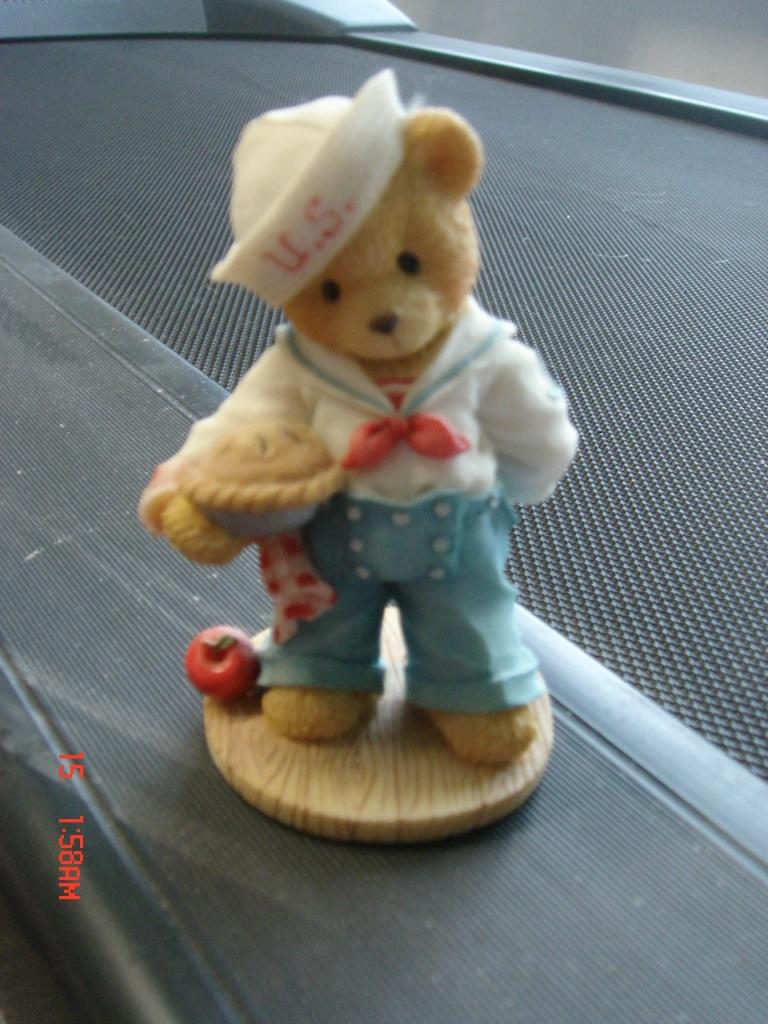 Cherished Teddies beertje Bob matroos, Ophalen of Verzenden, Zo goed als nieuw, Beeldje, Cherished Teddies