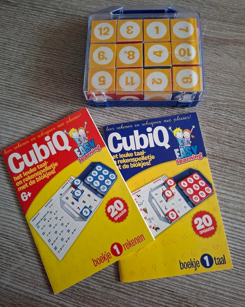 CubiQ reken- en taalspel, Ophalen of Verzenden