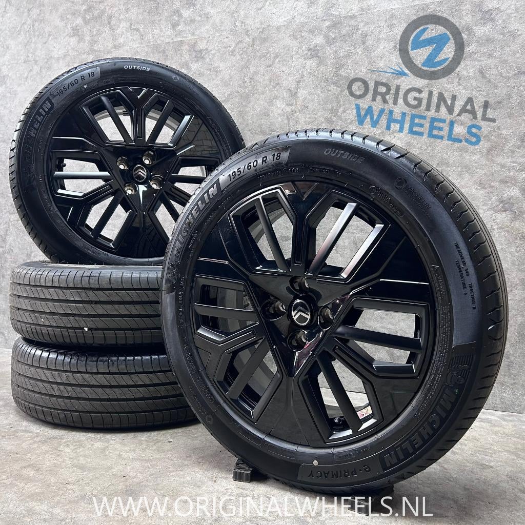18 inch originele velgen + zomerbanden Citroen C4 C4 X, 18 inch, Banden en Velgen, Nieuw, Ophalen of Verzenden