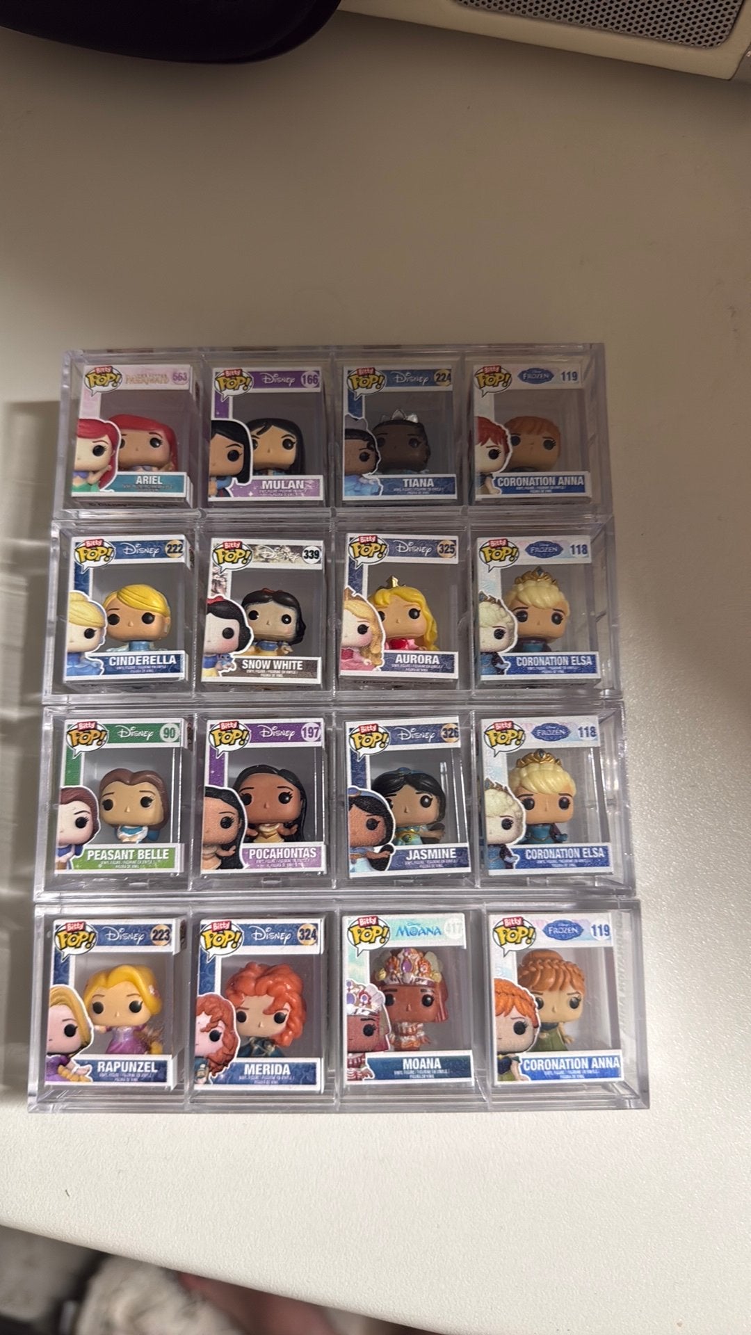 Mini Funko’s Disney Prinsessen, Ophalen, Zo goed als nieuw