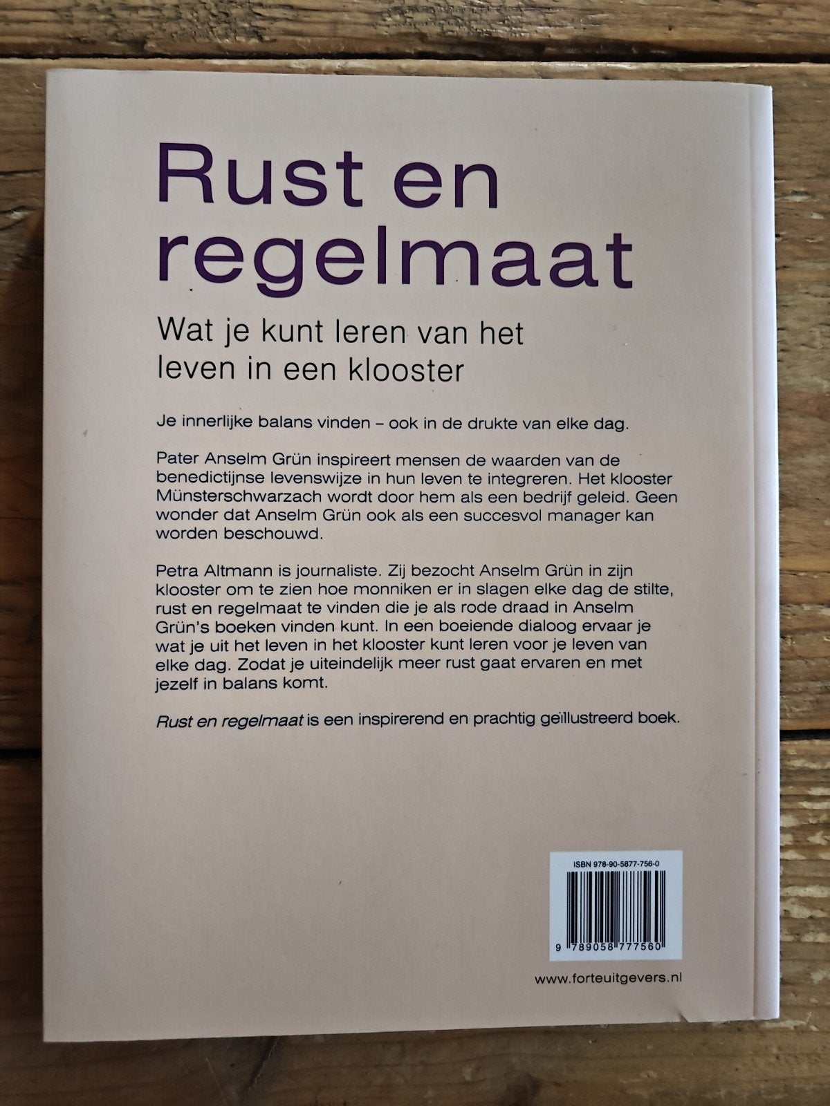 Rust en regelmaat., Ophalen of Verzenden, Zo goed als nieuw