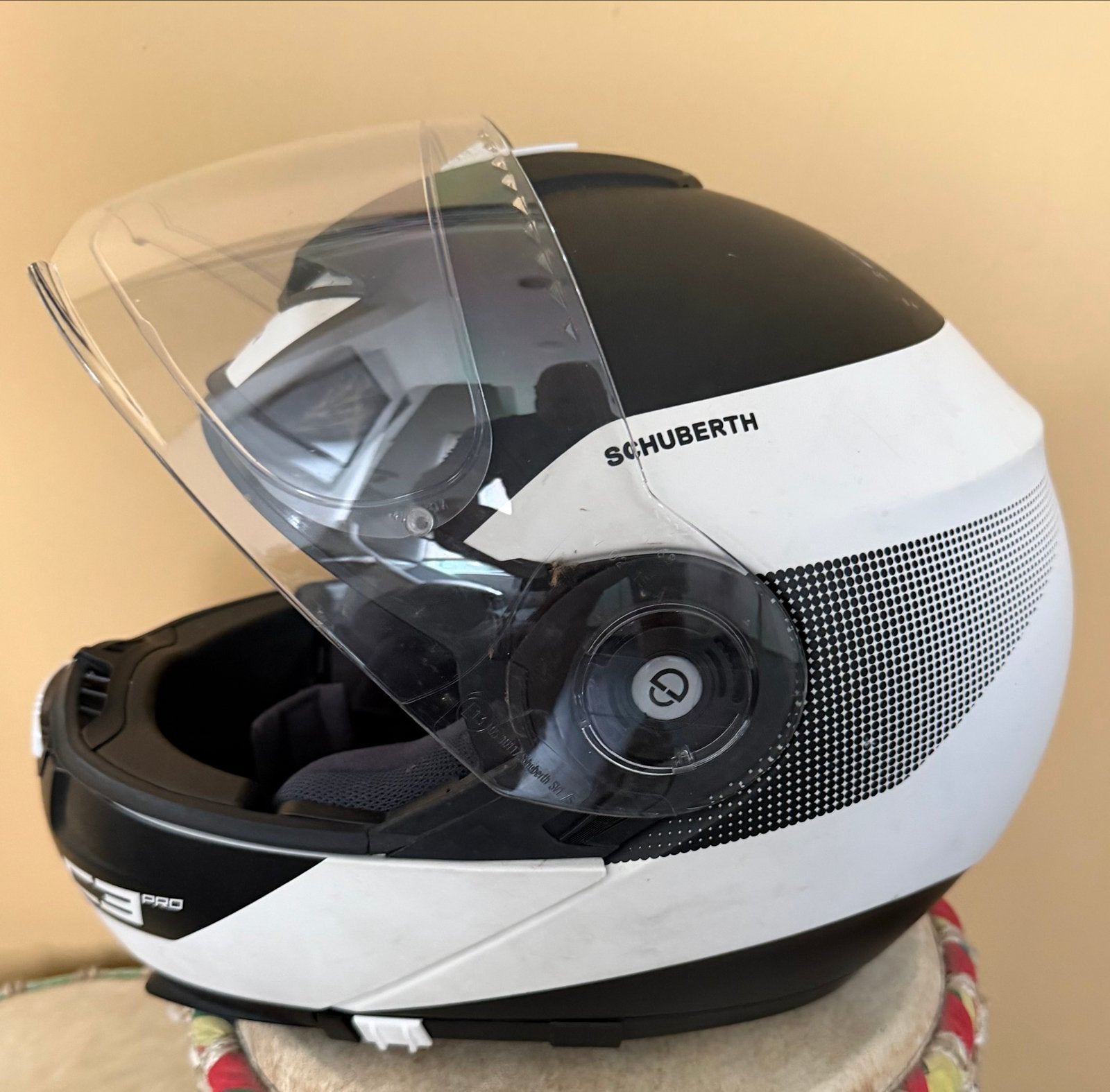 Schuberth C3 Pro Systeemhelm met Pinlock - Maat L, Systeemhelm, Heren, L, Tweedehands