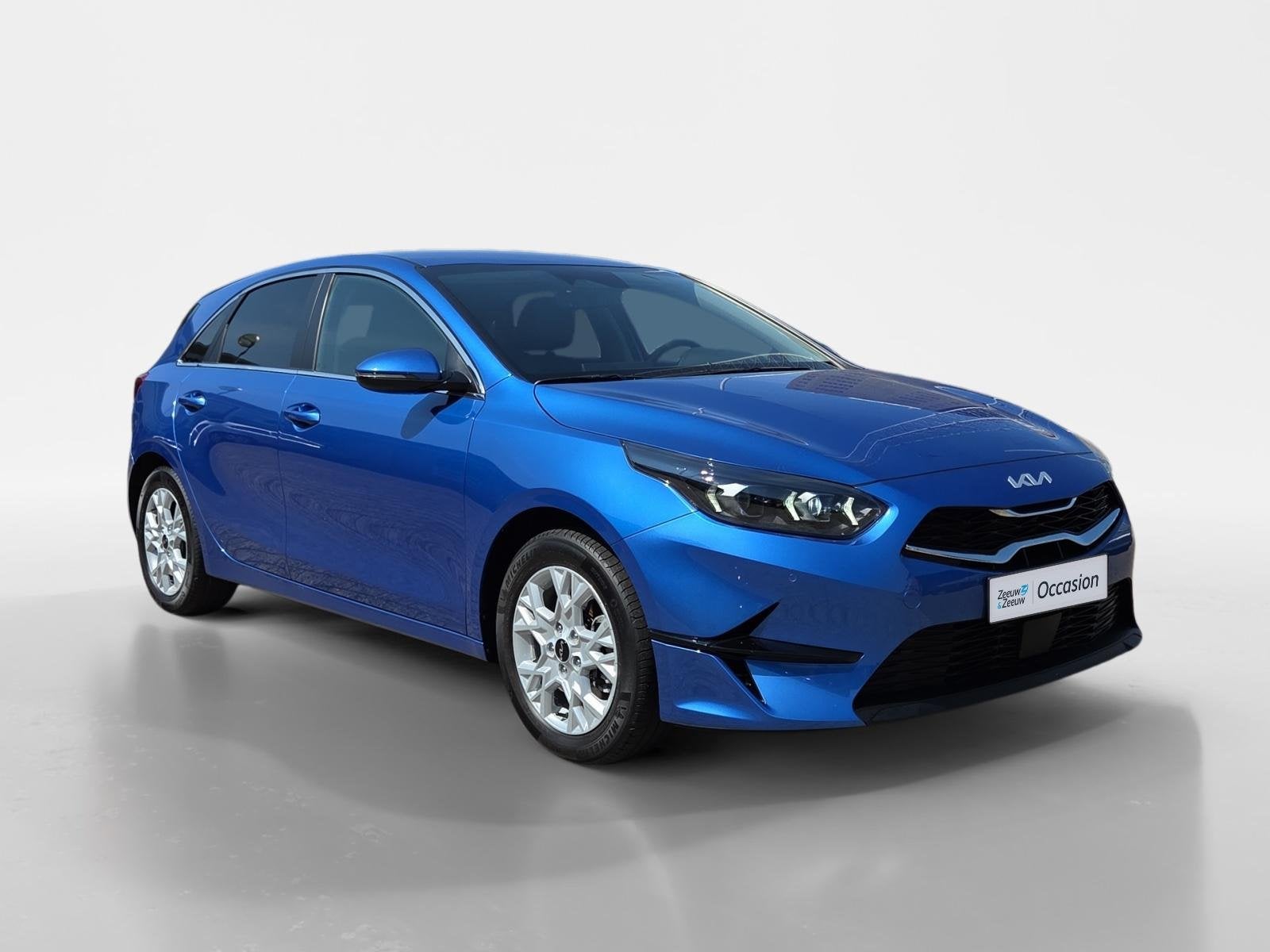 Kia Ceed 1.0i Turbo DynamicPlusLine Navi | Apple Carplay/And, Auto's, Kia, 12 maanden, 101 pk, Gebruikt, Blauw