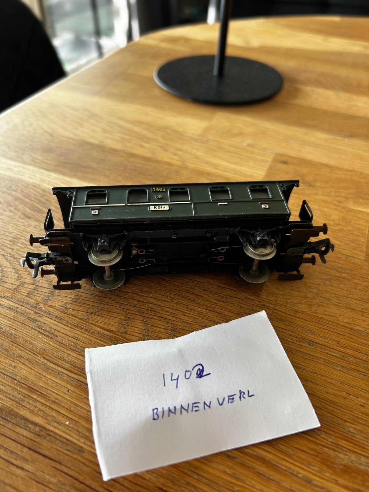 Fleischmann 1402 Wagon met verlichting, Verzenden, Gebruikt, Wagon, Fleischmann