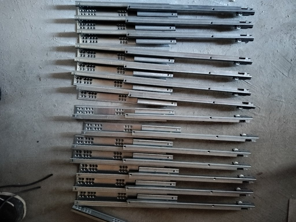 Lade geleiders, Ophalen, Nieuw, 250 mm of meer