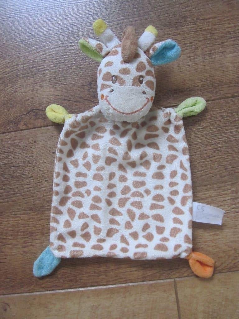 Nicotoy Simba Toys superzacht pluche giraf knuffeldoek, Gebruikt, Giraf, Overige karakters, Ophalen of Verzenden