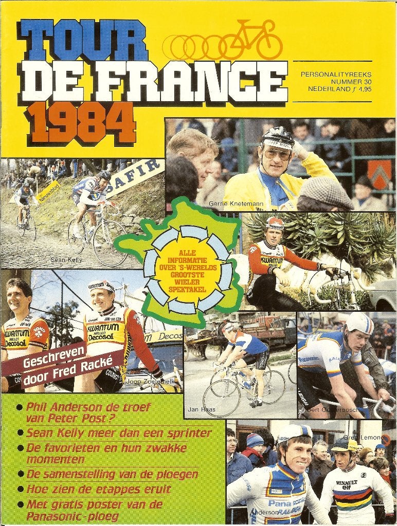 1984 Tourgids '84 - wielrennen, Boeken, Verzenden, Gelezen, Lopen en Fietsen