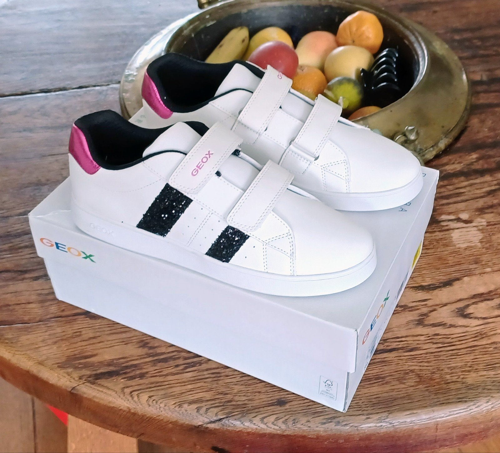 Geox J. Eclyper sneakers maat 39 (nieuw), Wit, Nieuw, Sneakers of Gympen, Ophalen