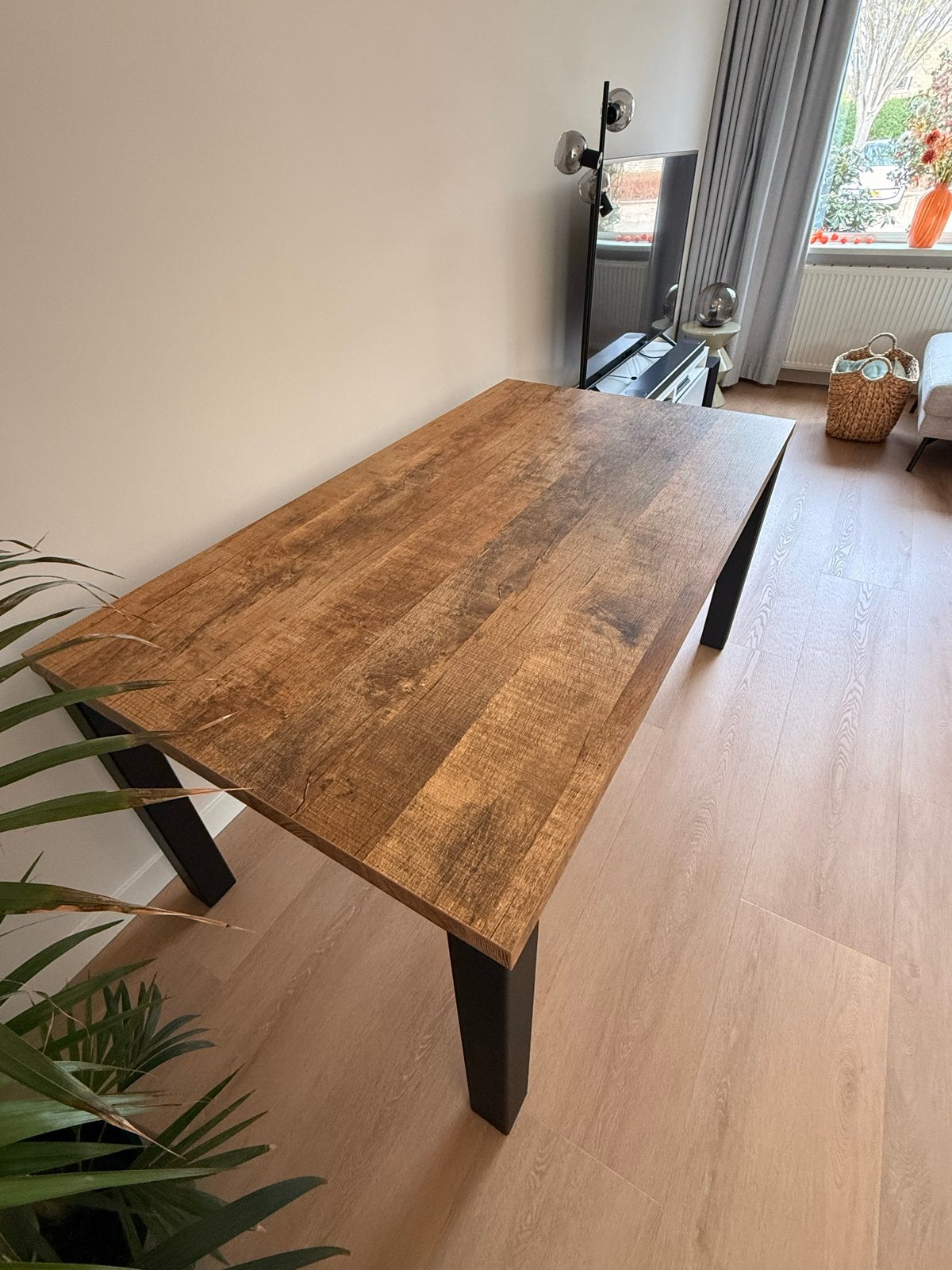 Atrio eettafel 160x90 cm - Pronto Wonen, Ophalen, Gebruikt, 50 tot 100 cm, Vijf personen of meer