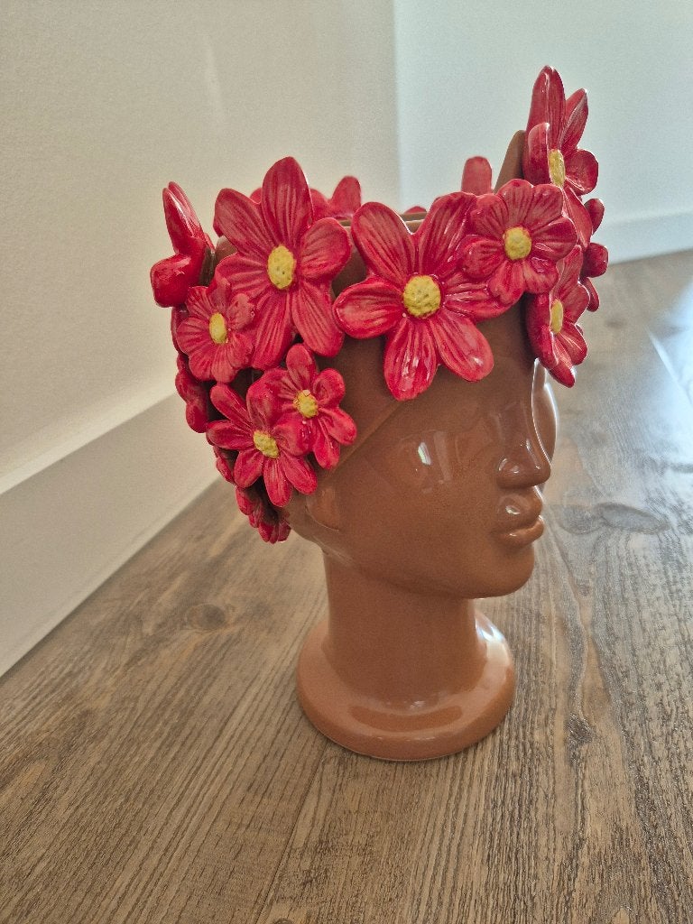 Bloempot Intratuin, Ophalen, Rond, Binnen, Zo goed als nieuw