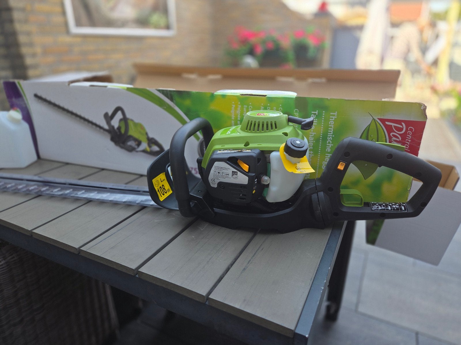 PARKSIDE  HEGGENSCHAAR  OP BENZINE, Tuin en Terras, Heggenscharen, Ophalen of Verzenden, Nieuw, Benzine