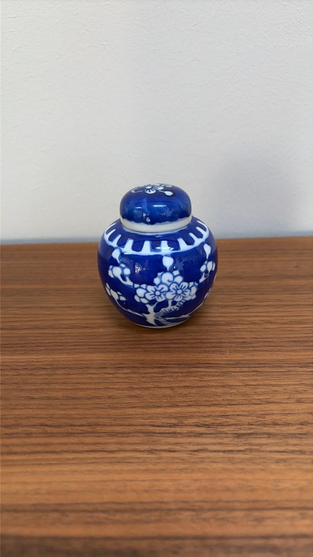 Klein gemberpotje kersenbloesem, Ophalen of Verzenden