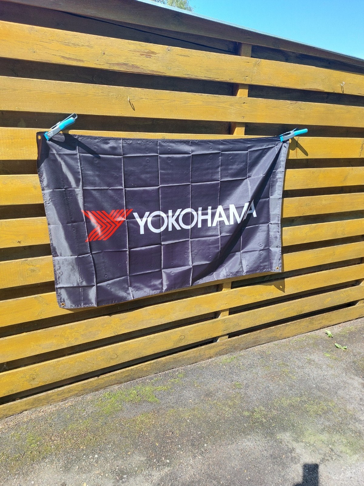 YOKOHAMA BANDEN VLAG BANNER 90X150CM, Ophalen of Verzenden