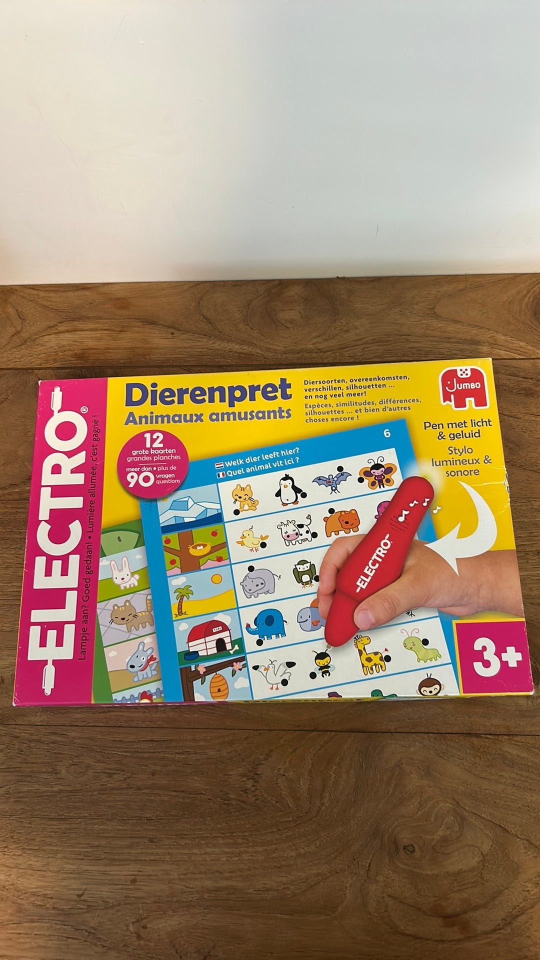 Electro dierenpret jumbo, Ophalen of Verzenden, Gebruikt, Elektronica, Met licht