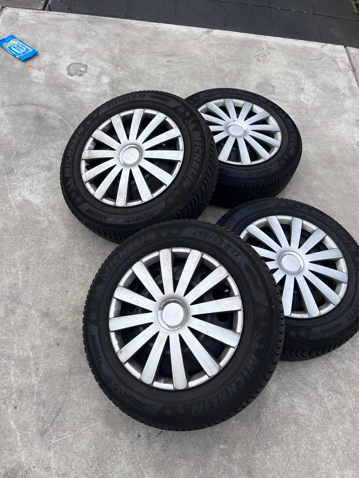 Michelin Alpin 5 winterbanden 3008 / 5008 maat 215/65/R17, Auto-onderdelen, Banden en Velgen, Ophalen, Banden en Velgen, 17 inch