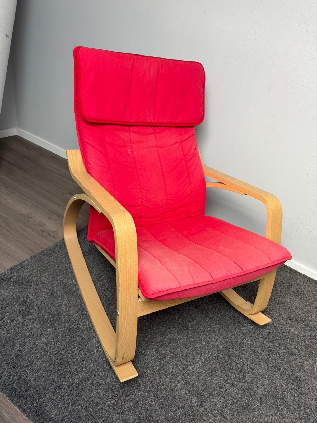 Ikea Poäng Schommelstoel, Ophalen, Gebruikt, 75 tot 100 cm, 50 tot 75 cm