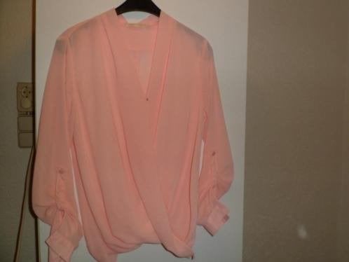 Mooie blouse, zalmroze maat s, merk Vera & Lucy, Ophalen of Verzenden, Zo goed als nieuw, Maat 36 (S), Roze