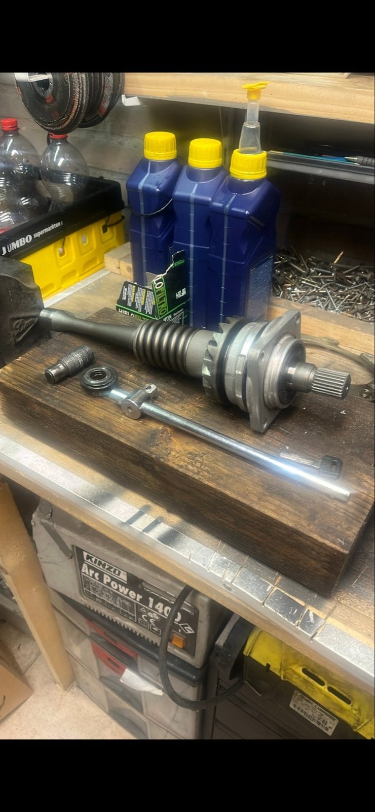 Kawasaki kfx 700 gearshaftdrive gezocht.of revisie, Motoren, Ophalen, Nieuw