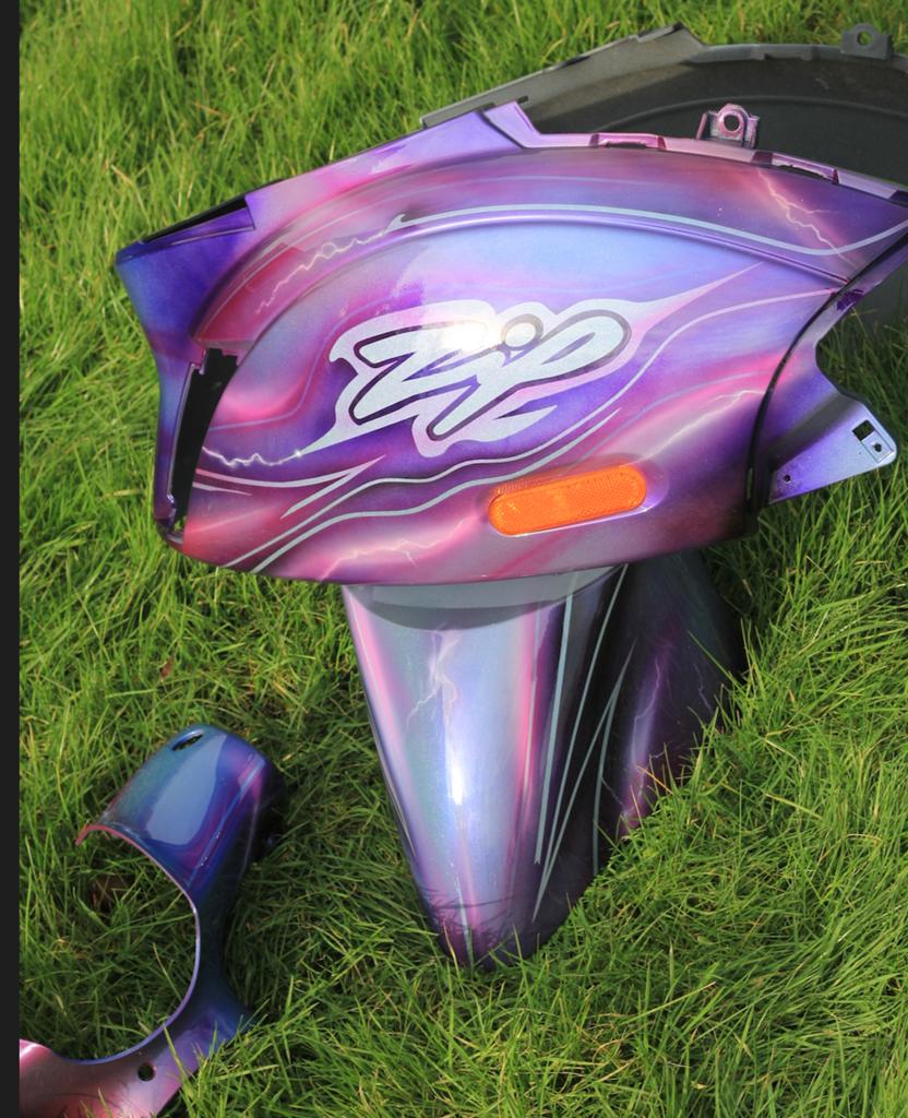 Nieuwe custom zip kappenset kappen zip sp, Ophalen of Verzenden