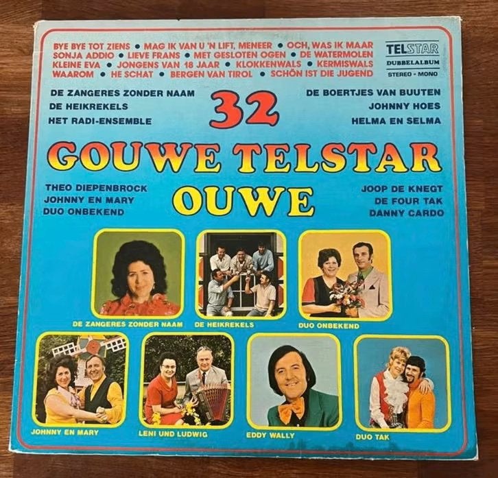 LP 32 Gouwe Telstar Ouwe Dubbel LP, Dubbel-LP, Ophalen of Verzenden, Zo goed als nieuw, 12 inch