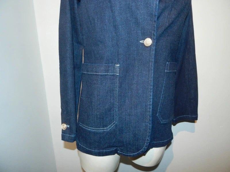 Studio Anneloes jeans jasje sier knopen stretch nieuw, Studio Anneloes, Nieuw, Jasje, Maat 36 (S)