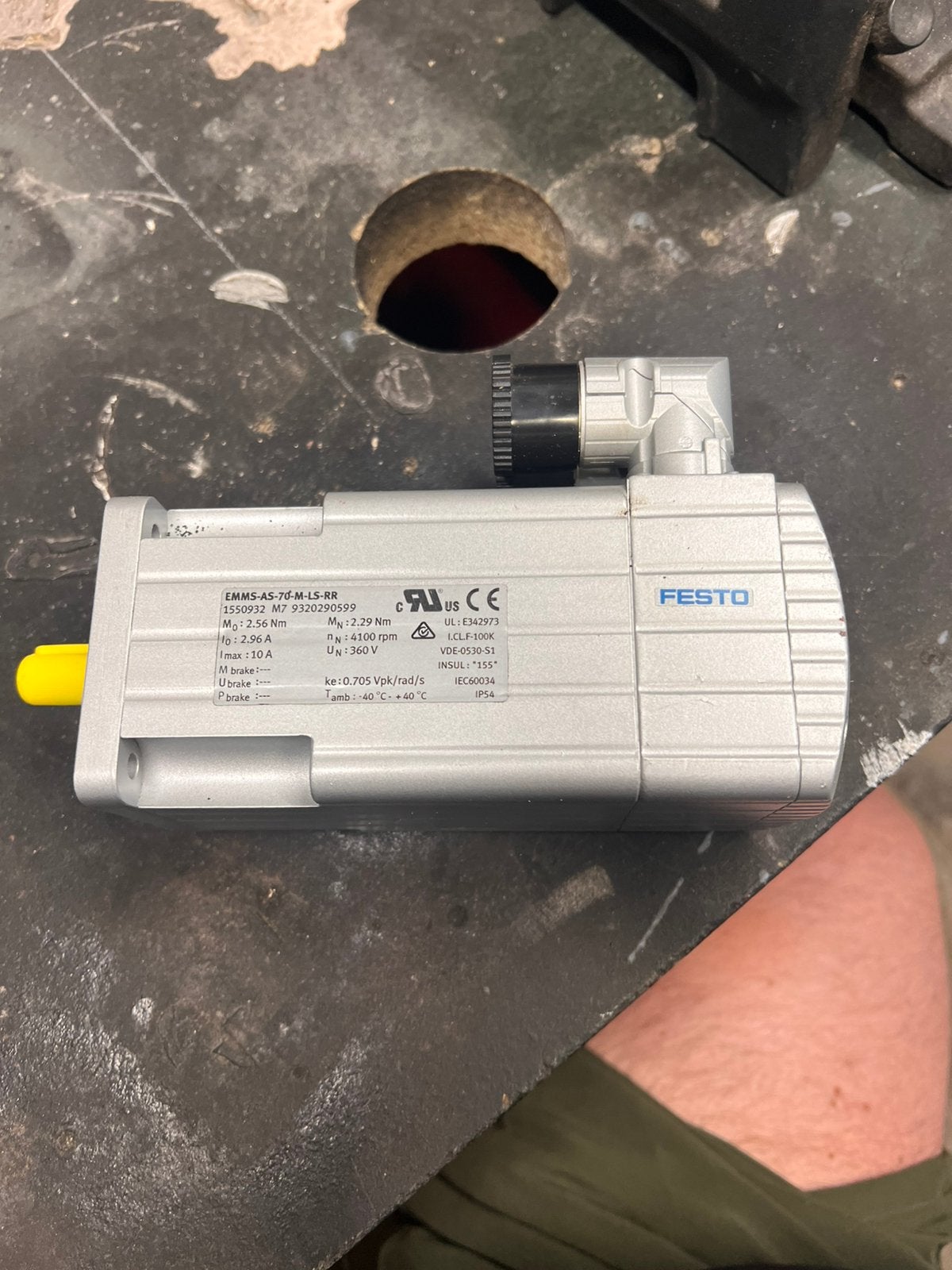 Festo EMMS-AS-70-M-LS-RR servo, Ophalen of Verzenden, Nieuw