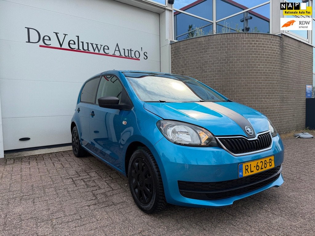Skoda Citigo 1.0 Greentech Active|NAP|Bluetooth|, Auto's, Skoda, Stof, Gebruikt, Euro 6, Origineel Nederlands