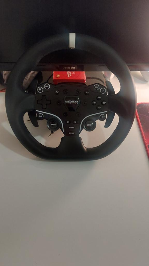 Moza R5 Bundle - Sim Racing Stuurwiel en Pedalen, Ophalen